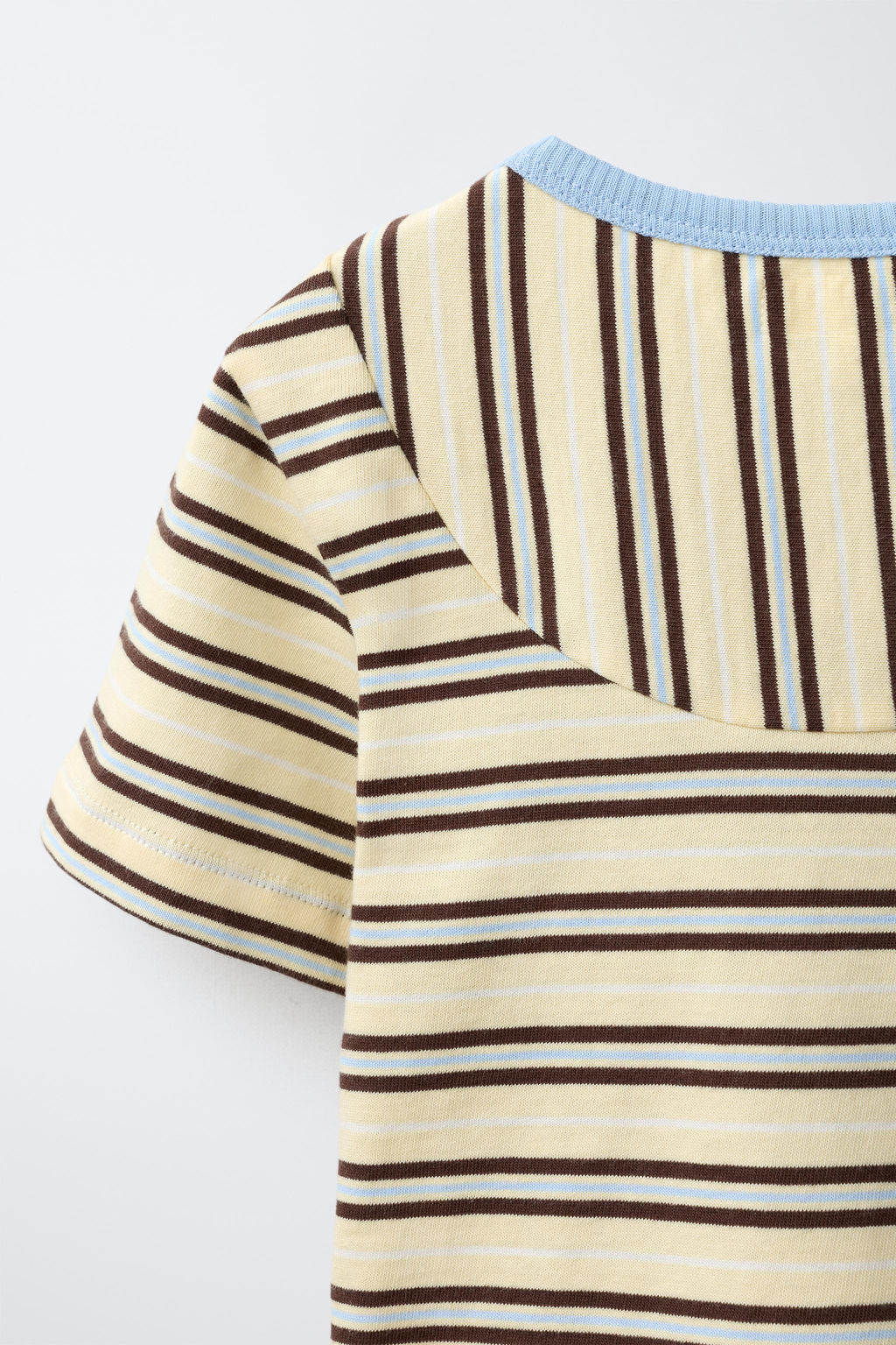 CAMISETA RAYAS / Vainilla