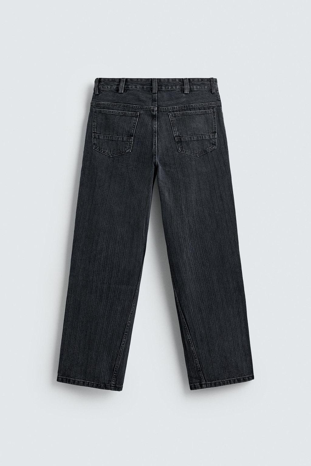 TEXTURED STRIPE JEANS - Zara фото 8