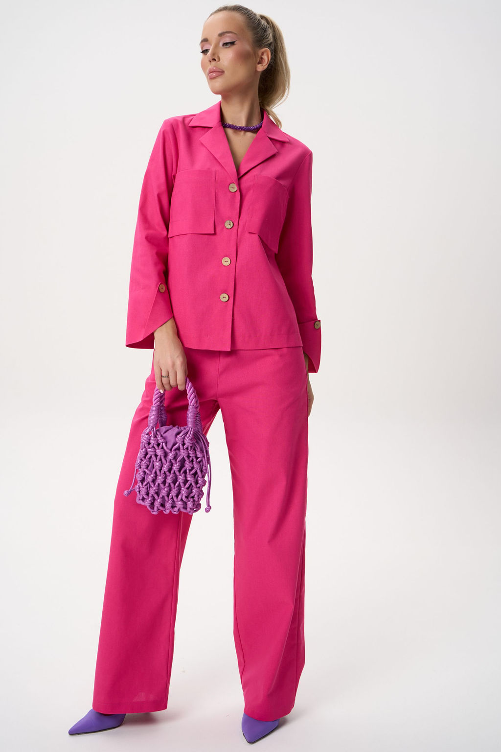 Жакет Яркое лето (фуксия) - Эльза фото 14