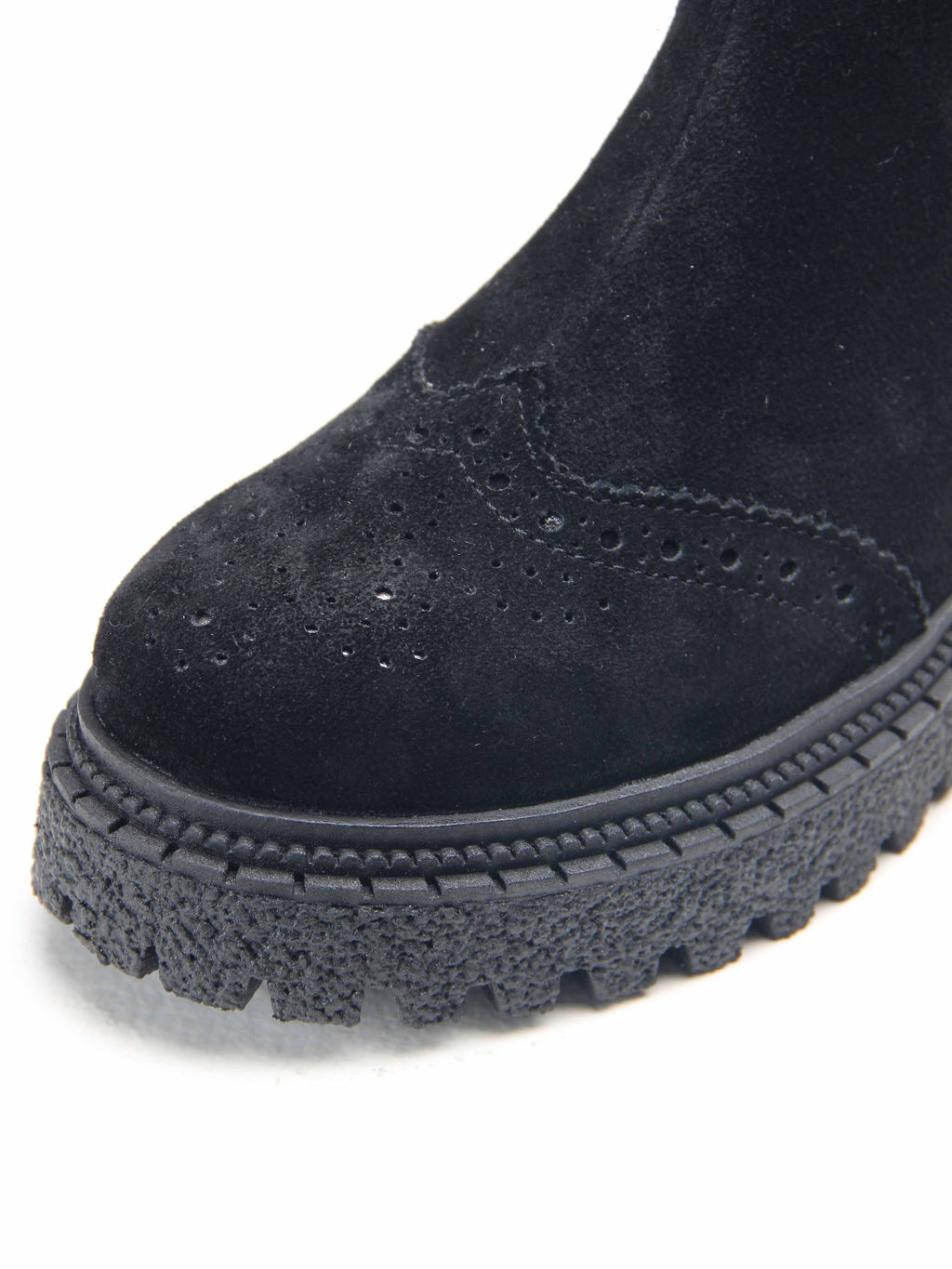 Челси 360.P.asteria.bl черный замша/Байка