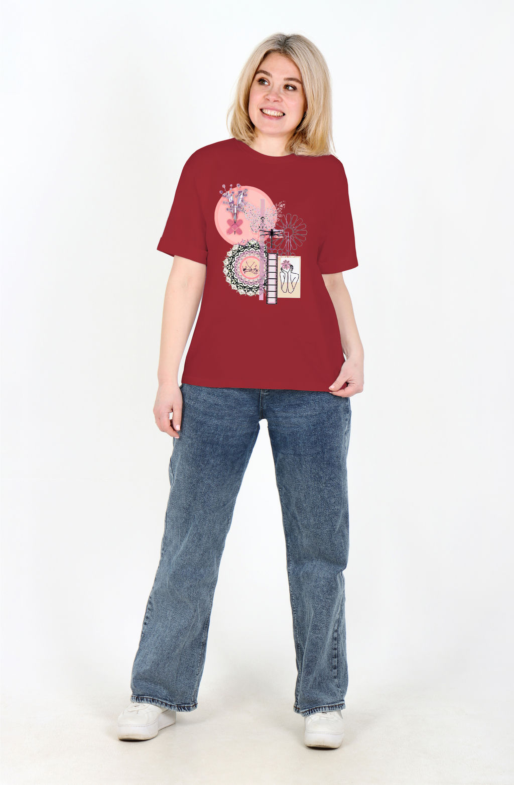 Футболка Алиса Ф-93Е (44-62) кулирка - Лотос фото 8