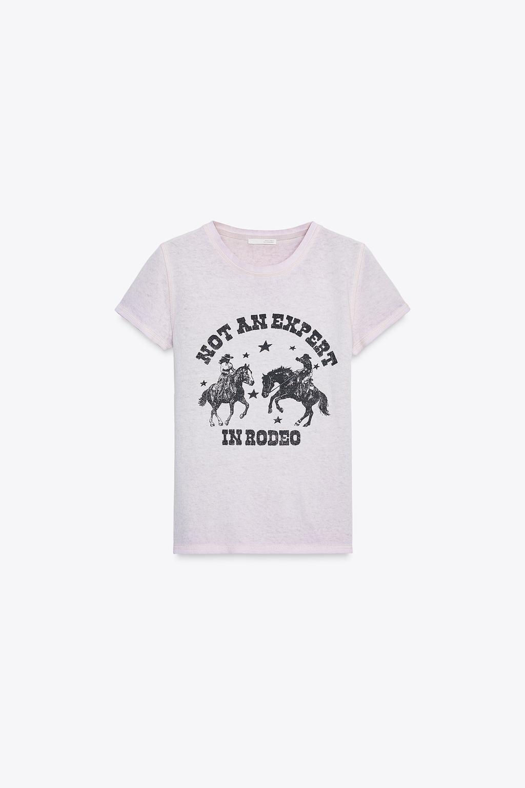 WASHED-EFFECT T-SHIRT - Zara фото 4