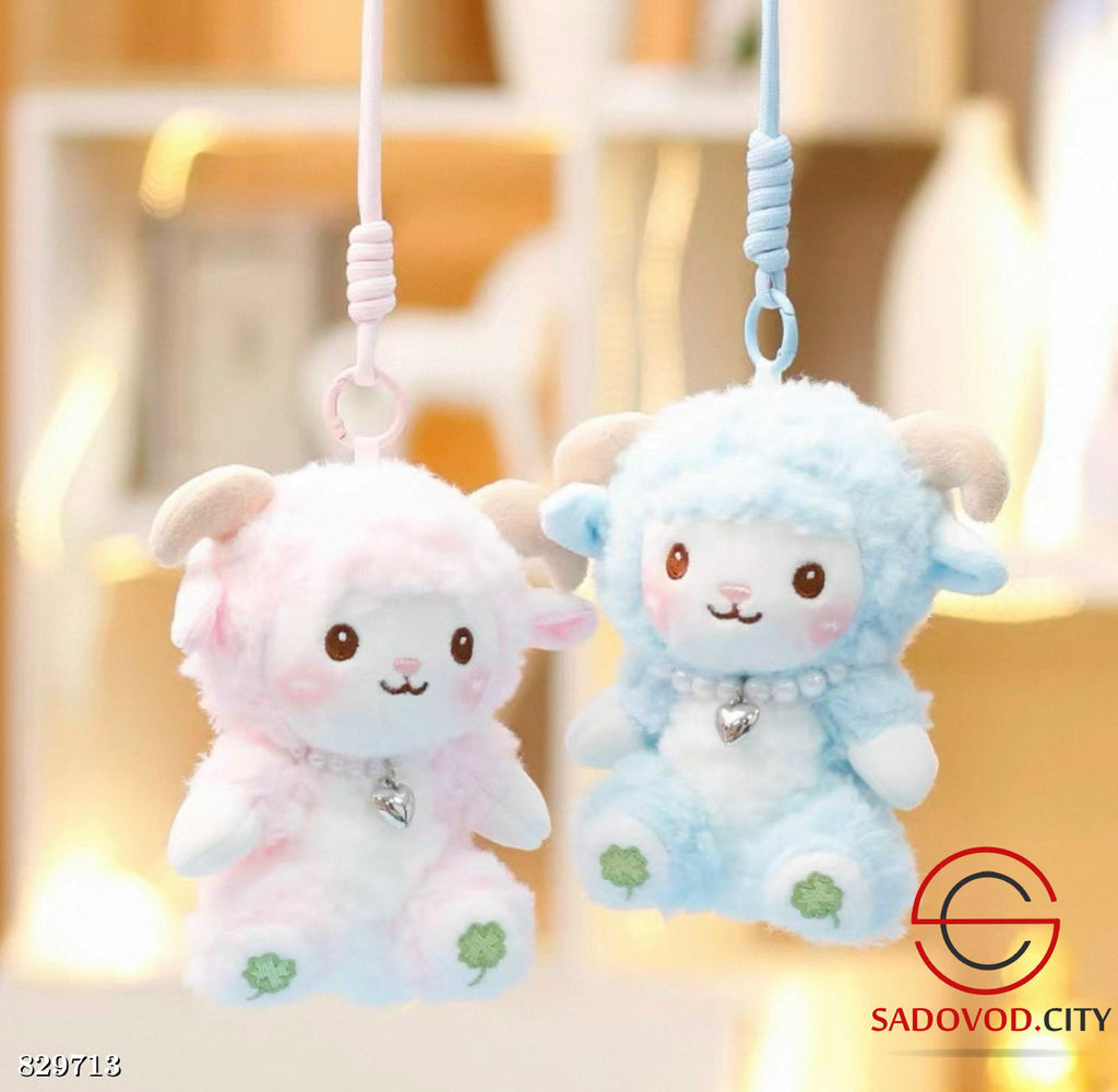 Плюшевая мягкая игрушка овечка барашек