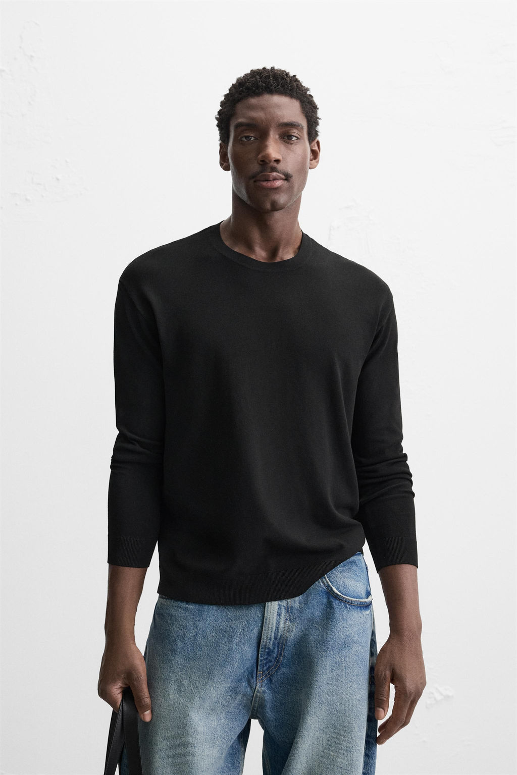 TEXTURED REGULAR FIT SWEATER - Zara фото 2