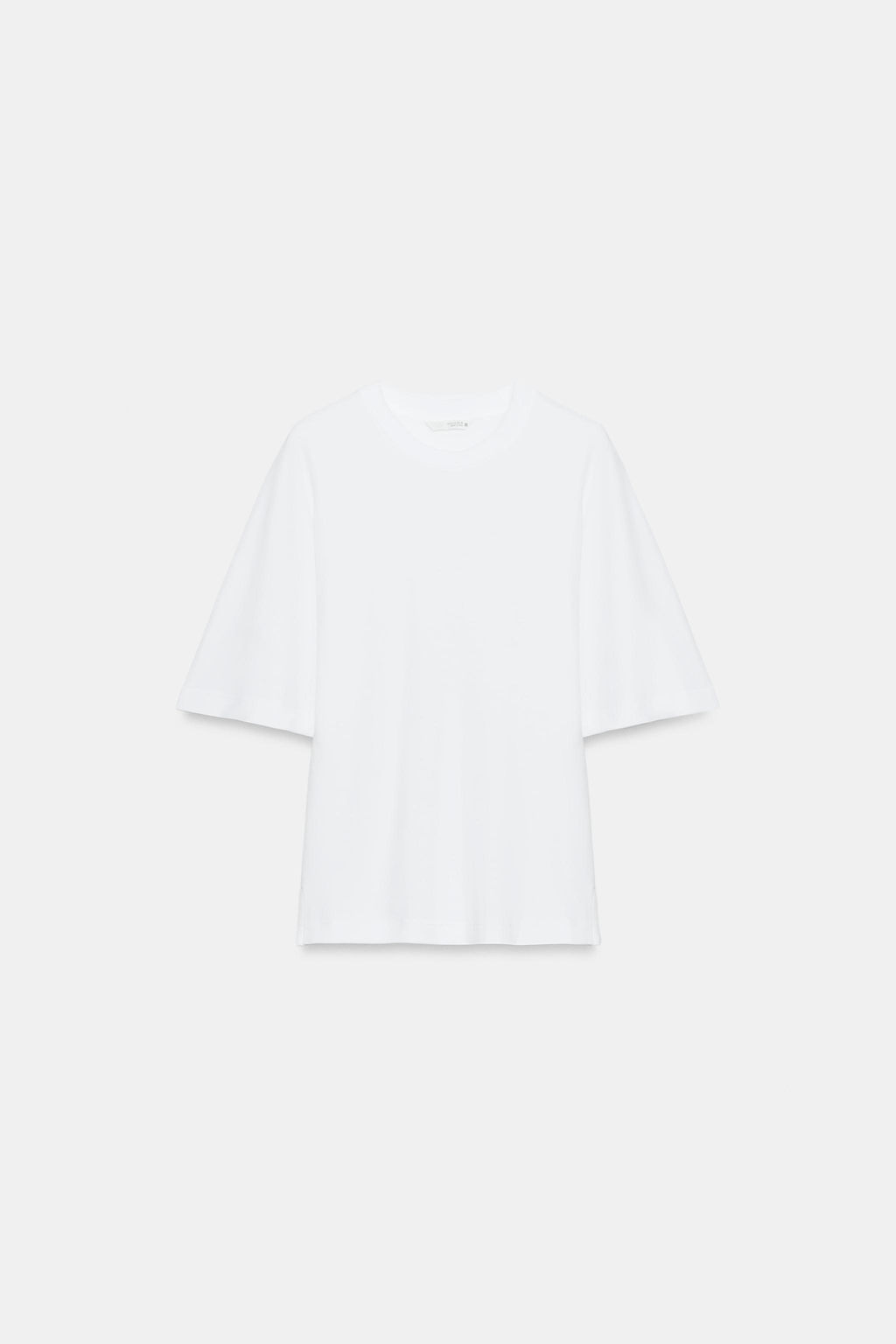 CAMISETA ENTALLADA SUPIMA® / Blanco - Zara фото 5