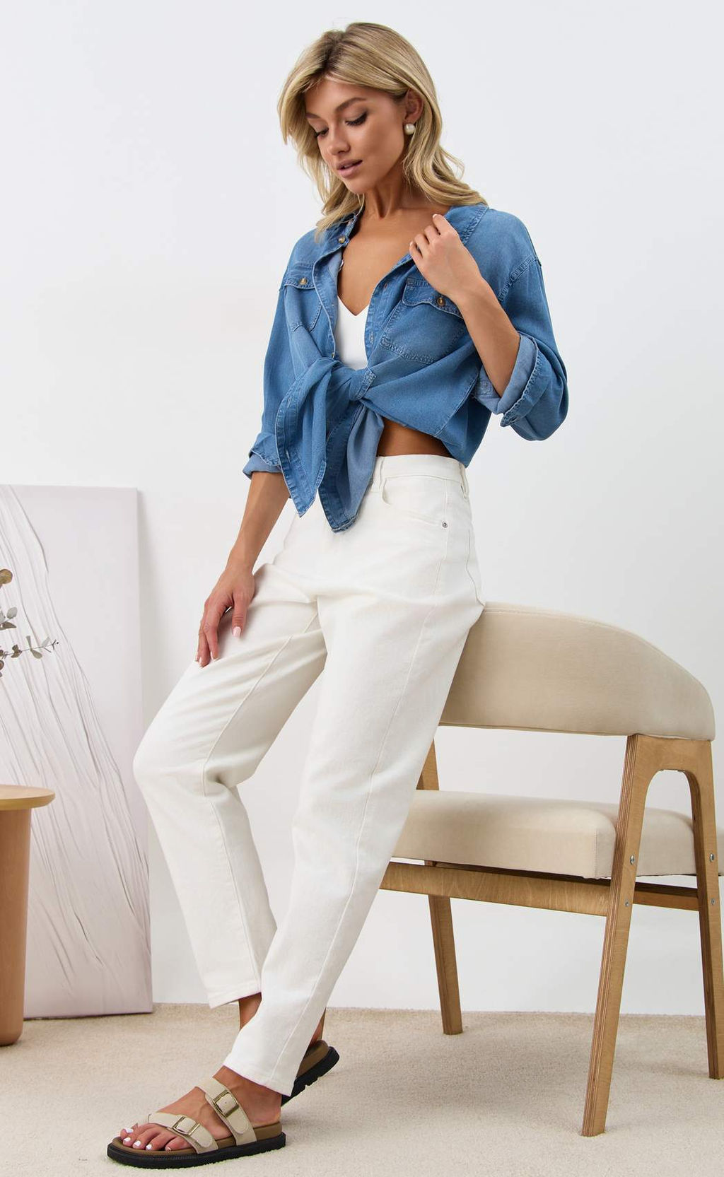 Рубашка Primm P512-1117 синий хлопок фото 14