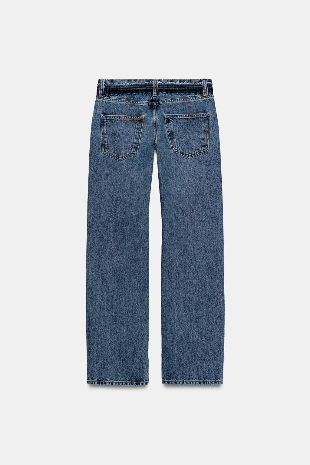 JEANS ZW COLLECTION RECTOS TIRO BAJO / Azul - Zara фото 6