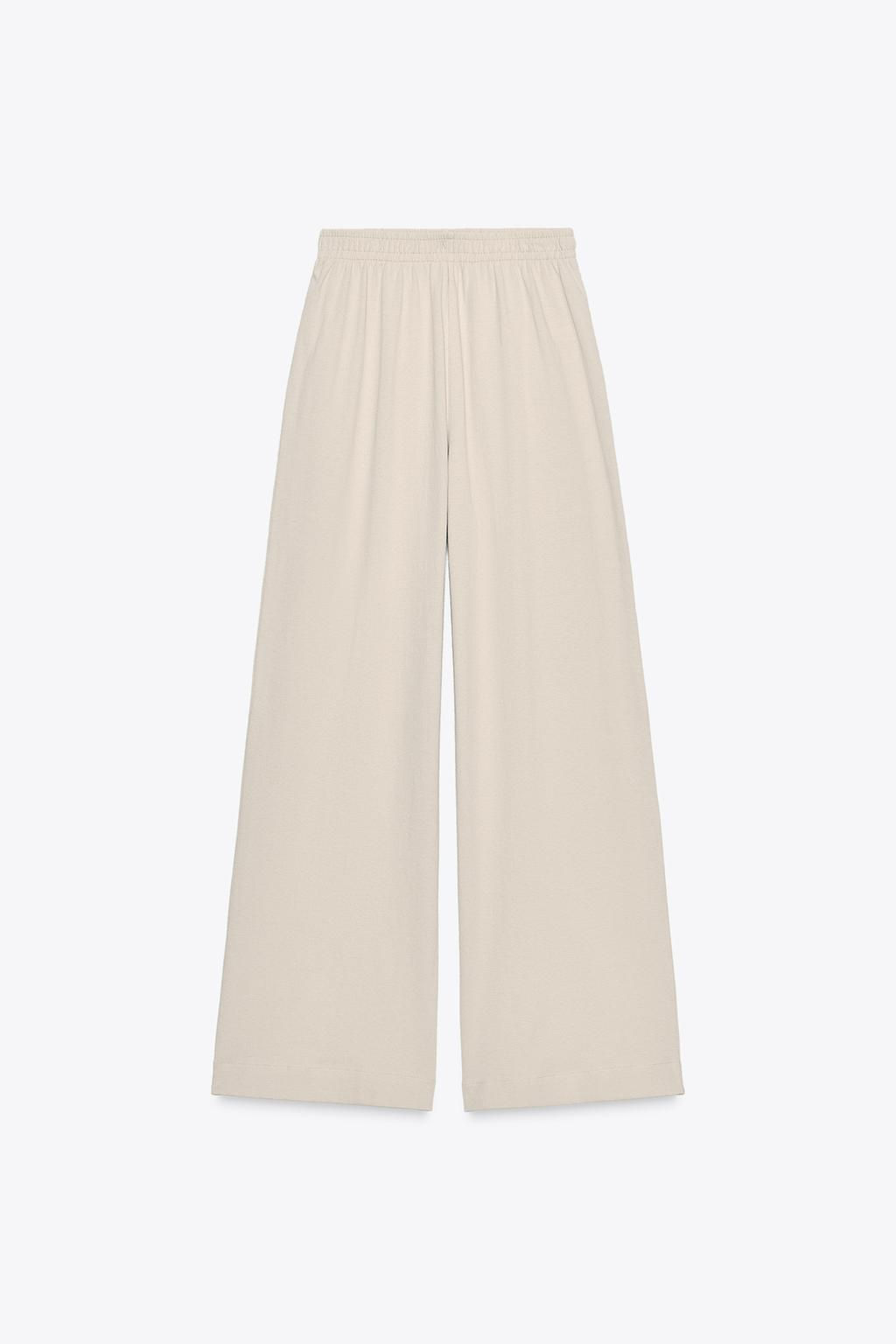 RUSTIC STRAIGHT-LEG TROUSERS - Zara фото 3