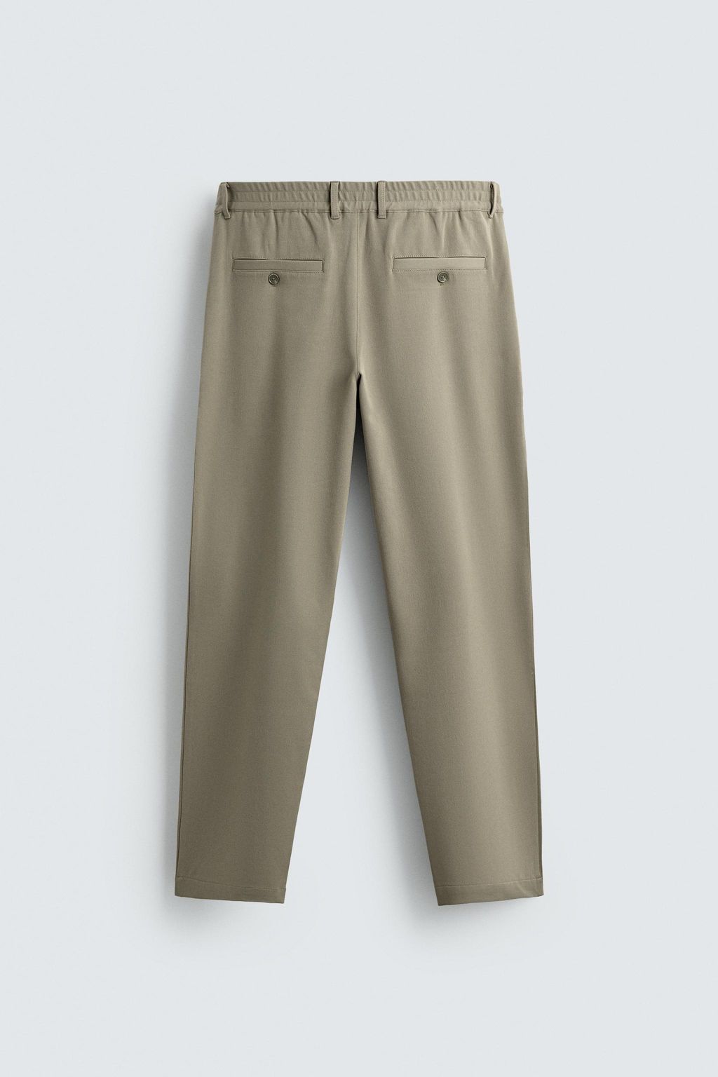 PANTAL?N STRAIGHT FIT CONFORT / Khaki claro - Zara фото 8