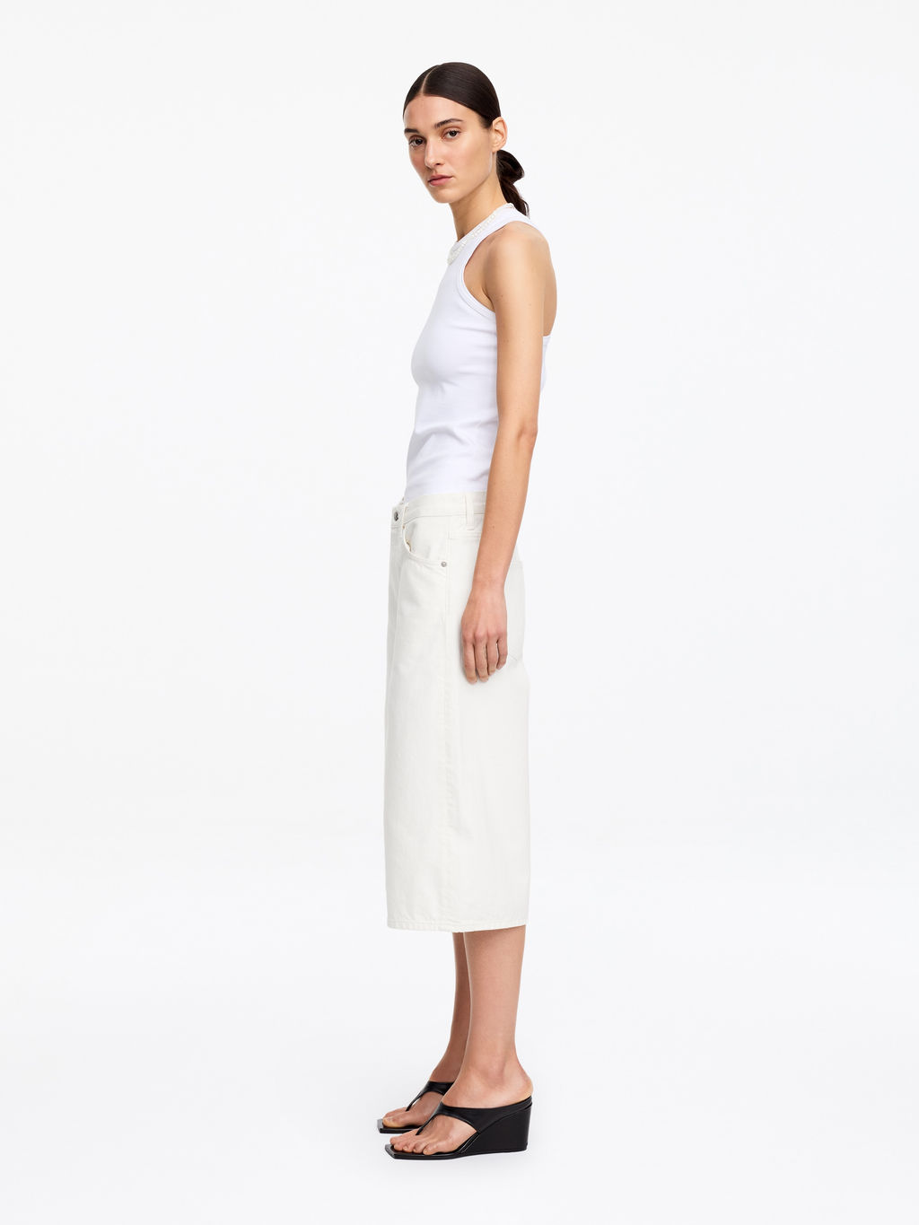 Pantalones cortos denim largos - H&m фото 7