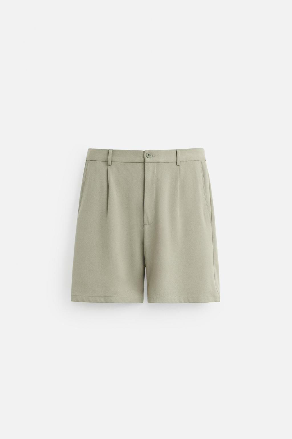 COMFORT REGULAR FIT BERMUDA SHORTS - Zara фото 21