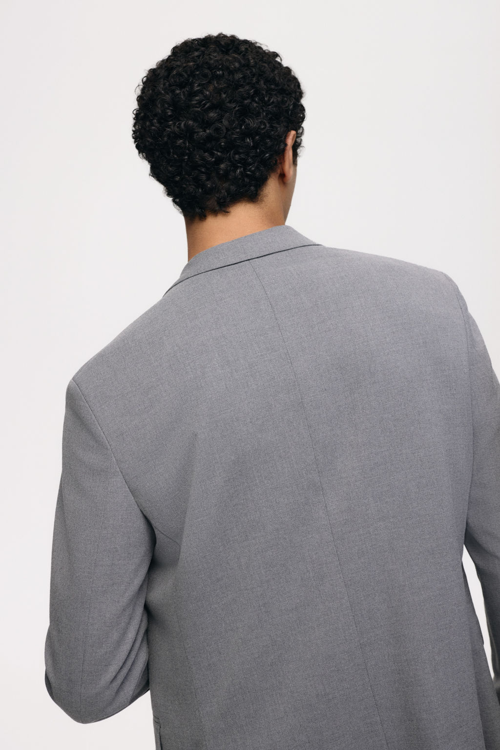 Slim Fit Single-breasted jacket - H&m фото 8