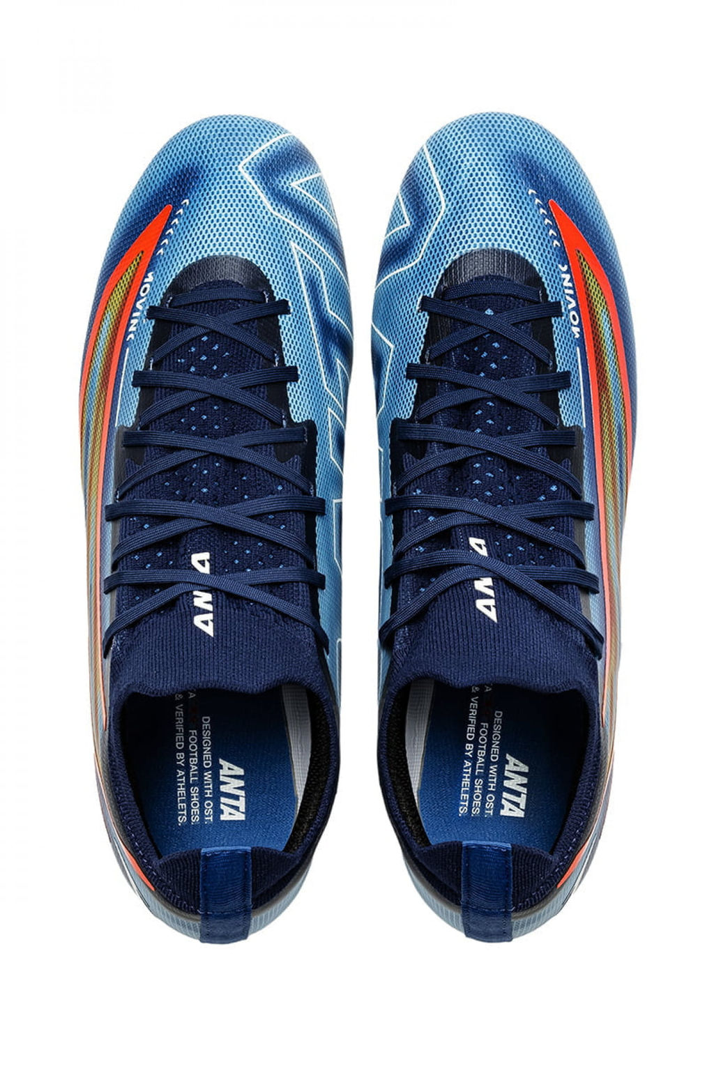 Футбольные бутсы Голубые/мультиколор - Anta фото 6