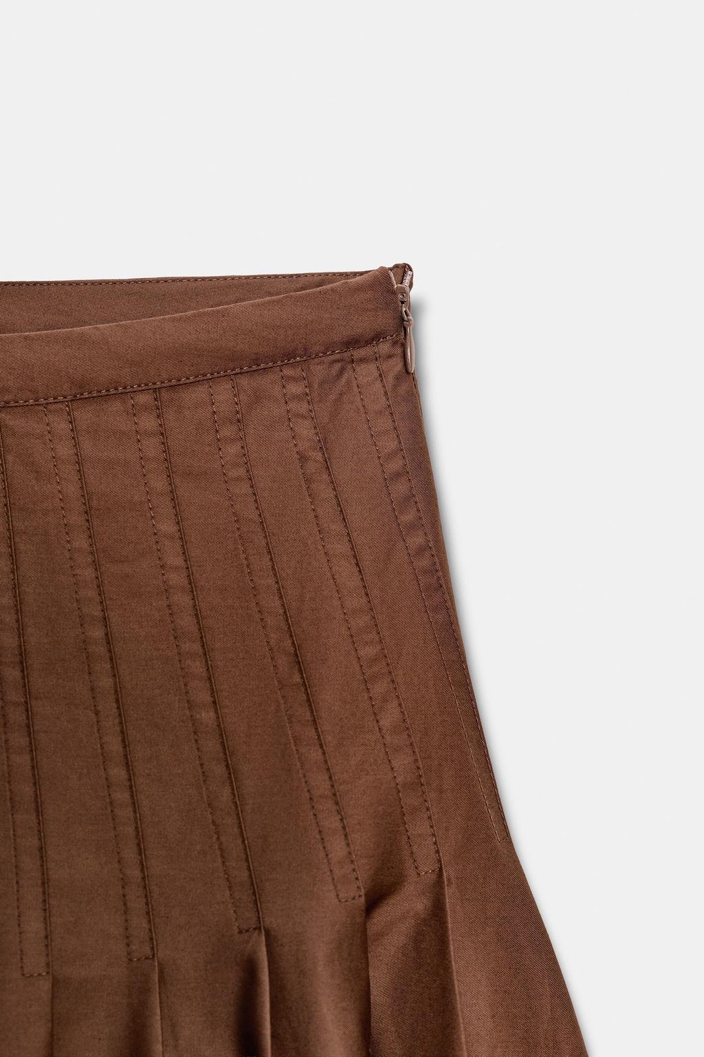PLEATED MIDI SKIRT - Zara фото 14
