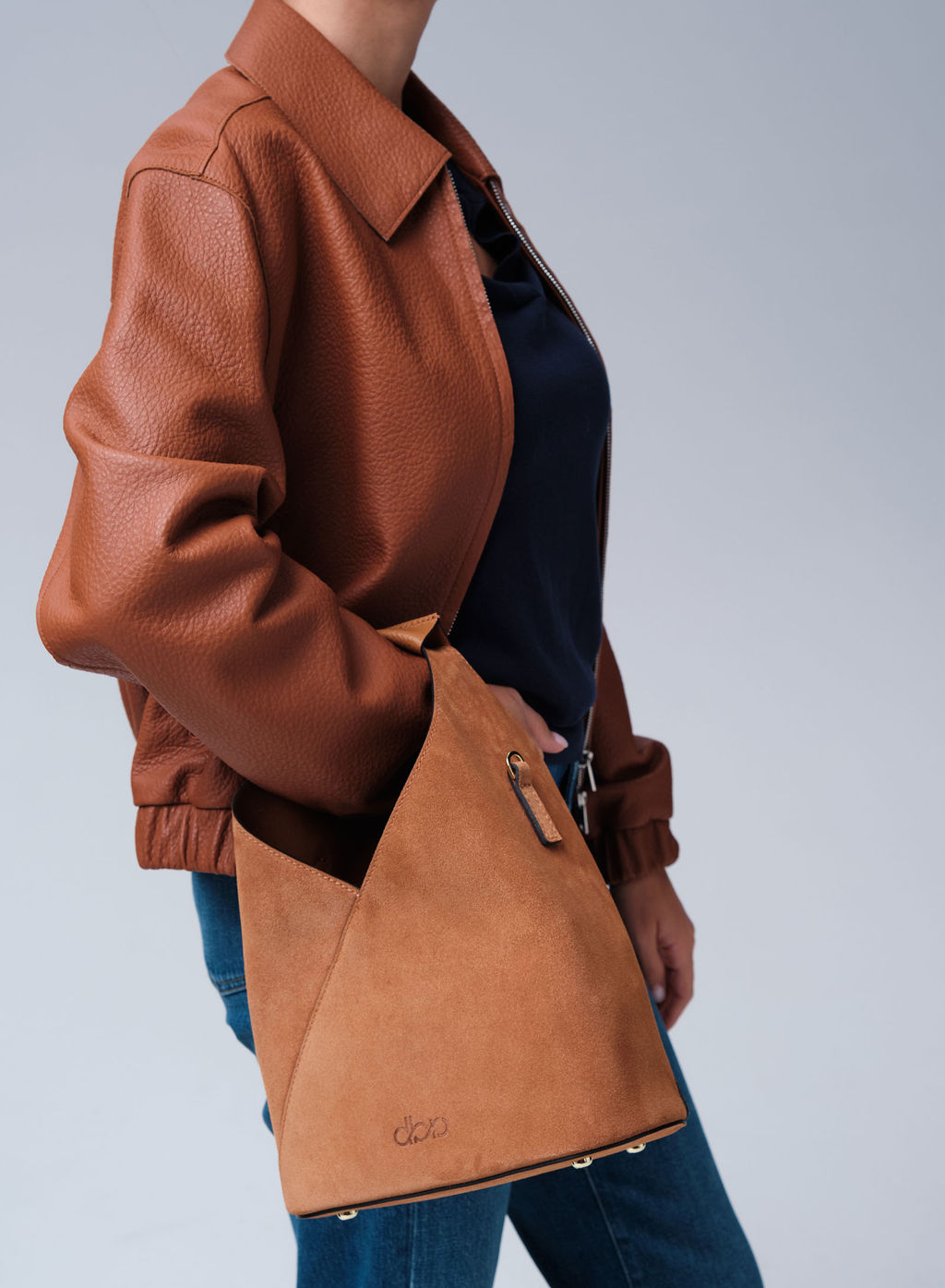 Замшевая сумка Rebecca DBR 31370 вуд  фото 5