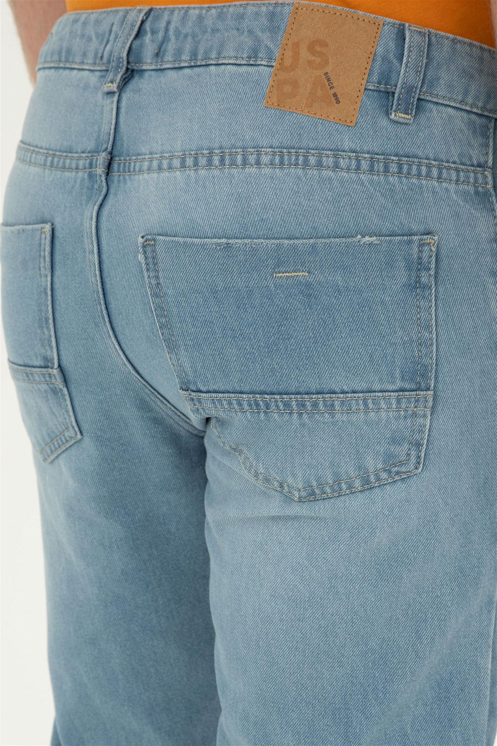 U. S. Polo Assn / Мужские голубые джинсовые брюки - U.s. polo assn фото 6