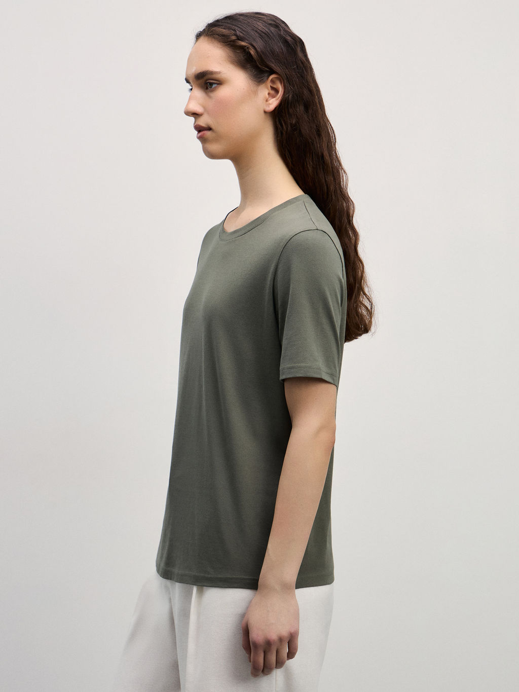 Футболка из хлопка W_REGULAR1-13/ Zarina фото 5