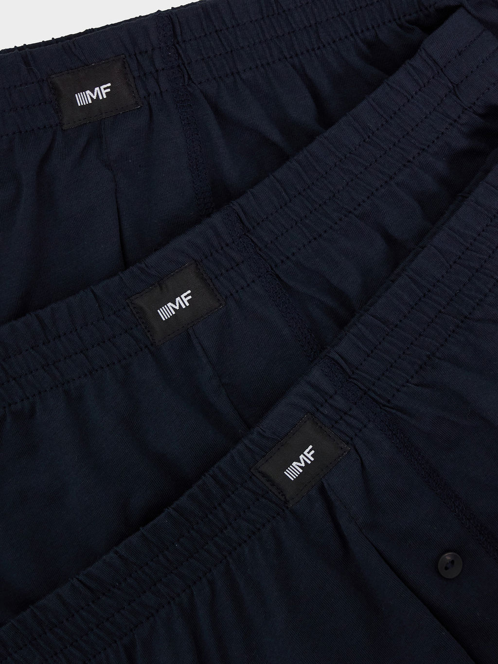 Трсы мужские шорты мультипак (3 шт.) в темно-синем цвете т.синий +т.синий +т.синий 411152-3 - Mark formelle фото 7