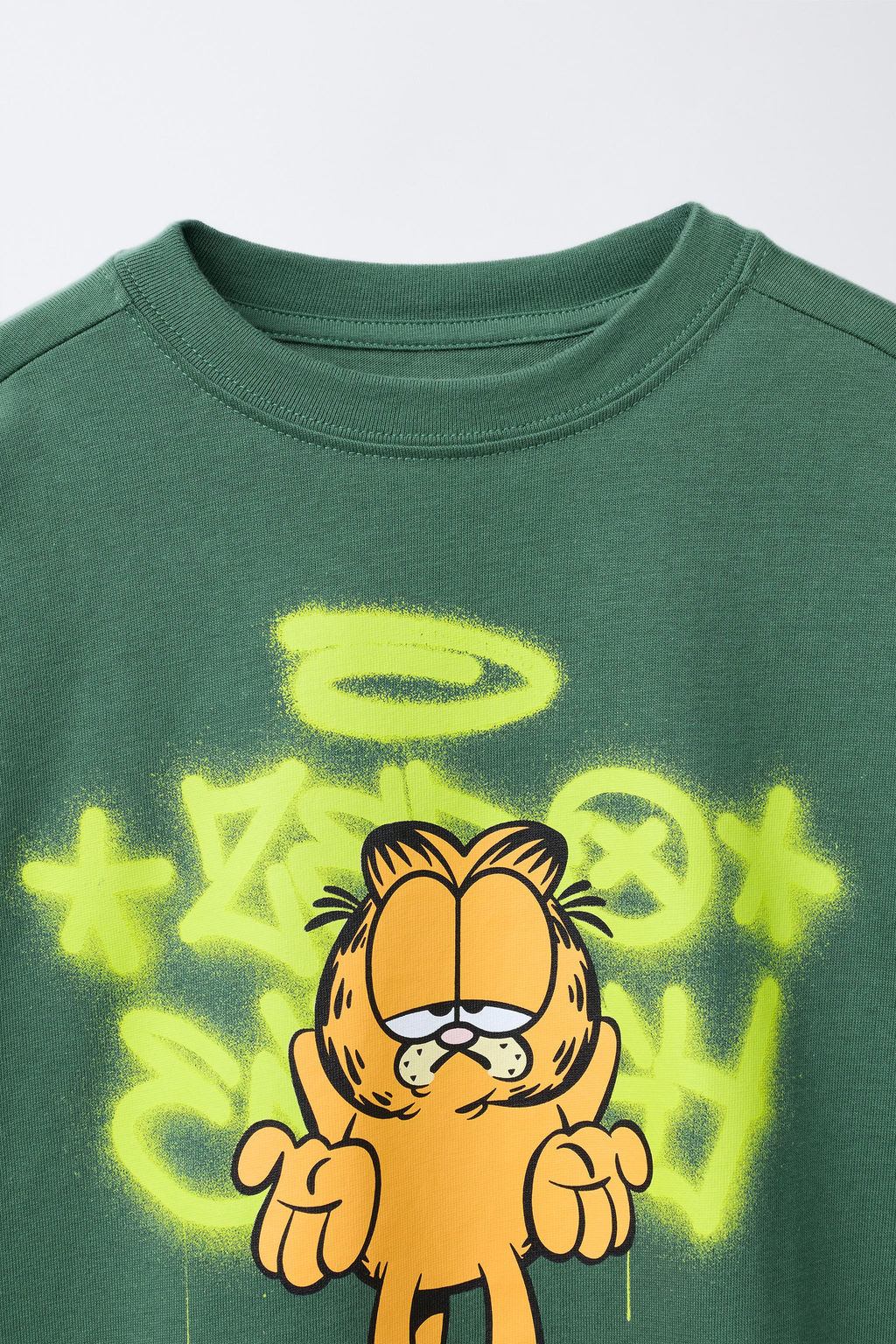 GARFIELD PAWS INC. GRAFFITI PRINT T-SHIRT - Zara фото 3