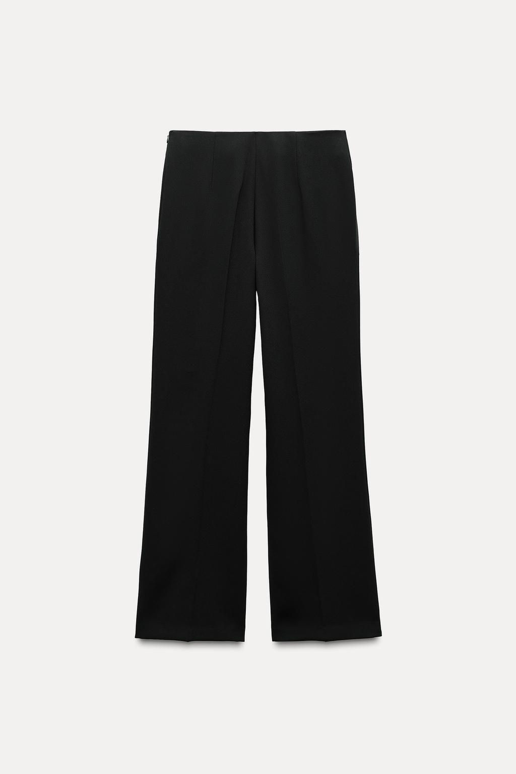 ZW COLLECTION FLARED TROUSERS WITH POCKETS - Zara фото 6