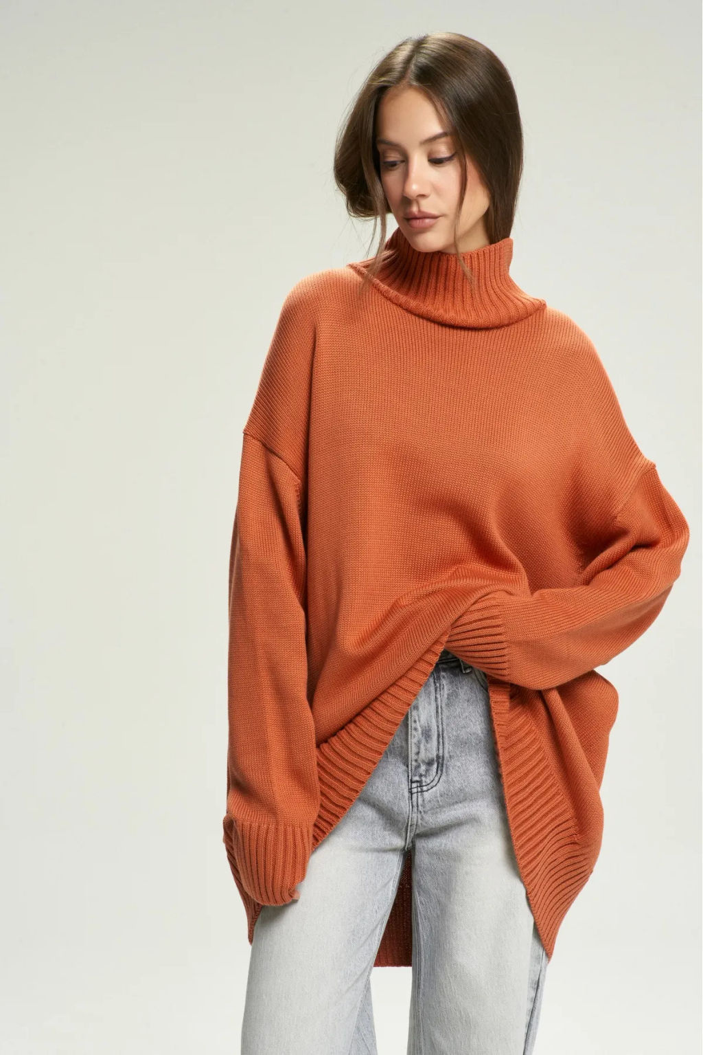 Свитер Oversized Terracotta - Erist store фото 3