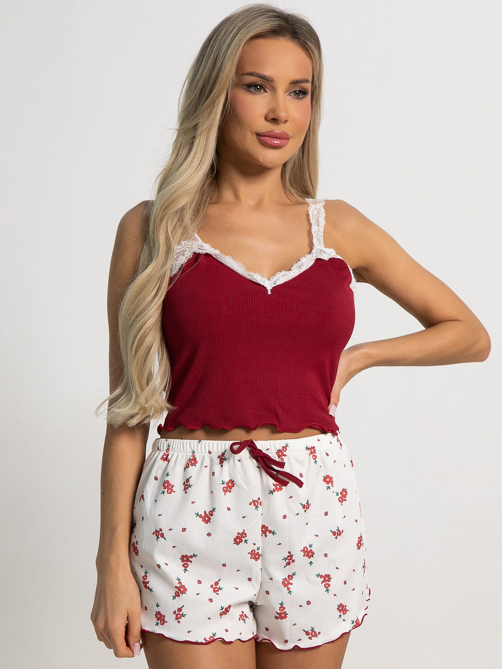 Костюм для дома Британи (красный) К15650-34М