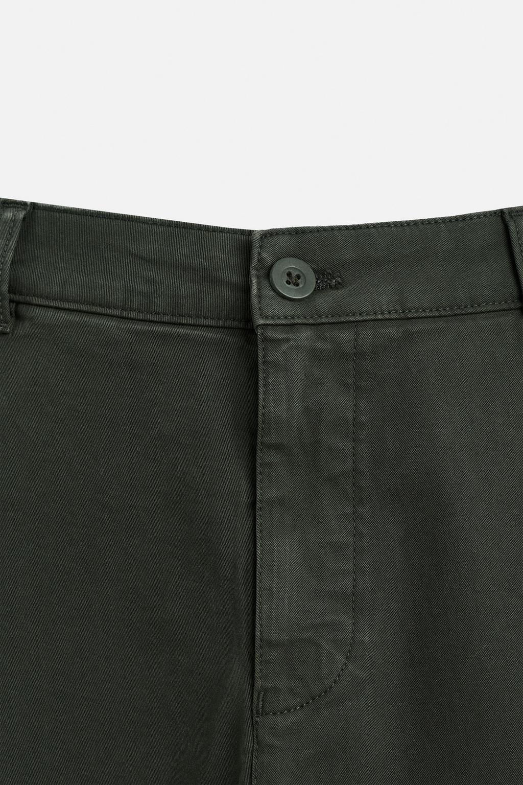 SKINNY FIT CHINO TROUSERS - Zara фото 27