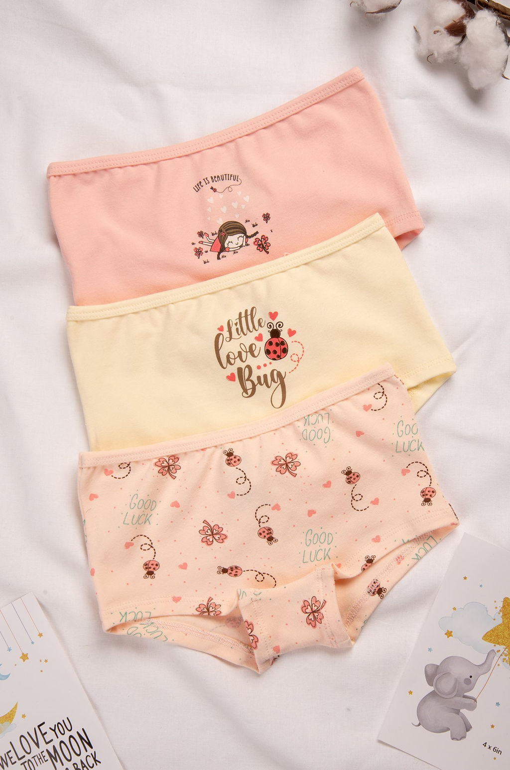 Трусы для девочки 3шт. Baykar