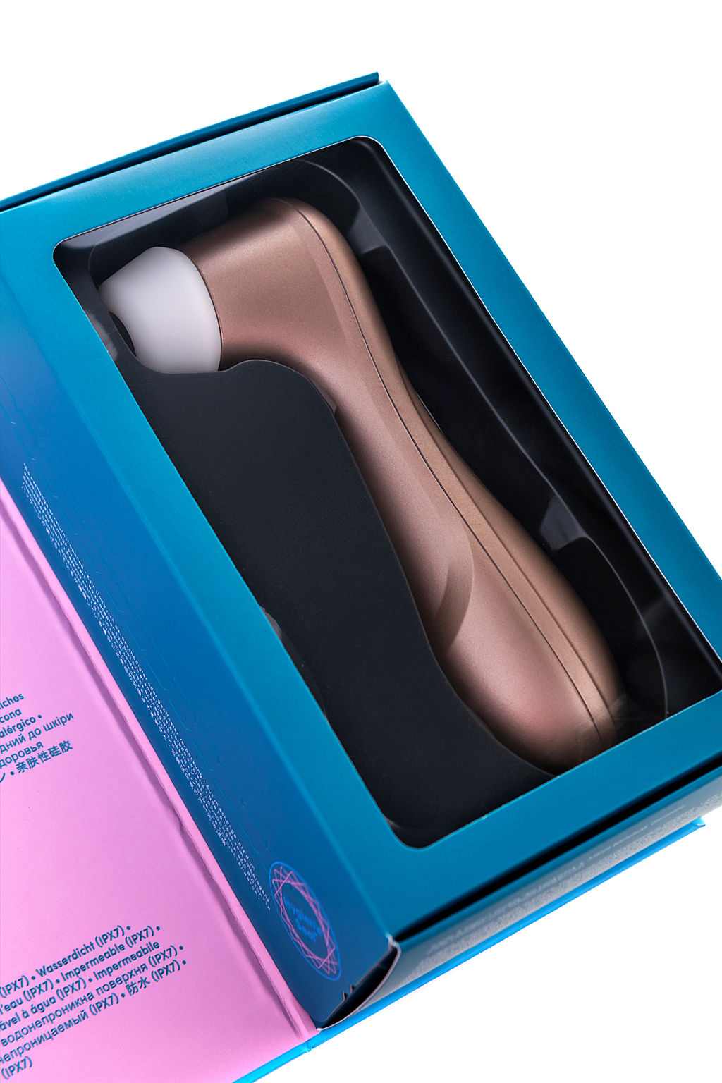 Вакуум-волновой бесконтактный стимулятор клитора Satisfyer PRO 2 NG, силикон, розовый, 16,5 см. фото 13