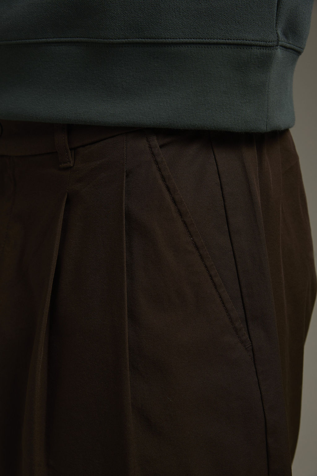 Брюки текстильные Коричневый