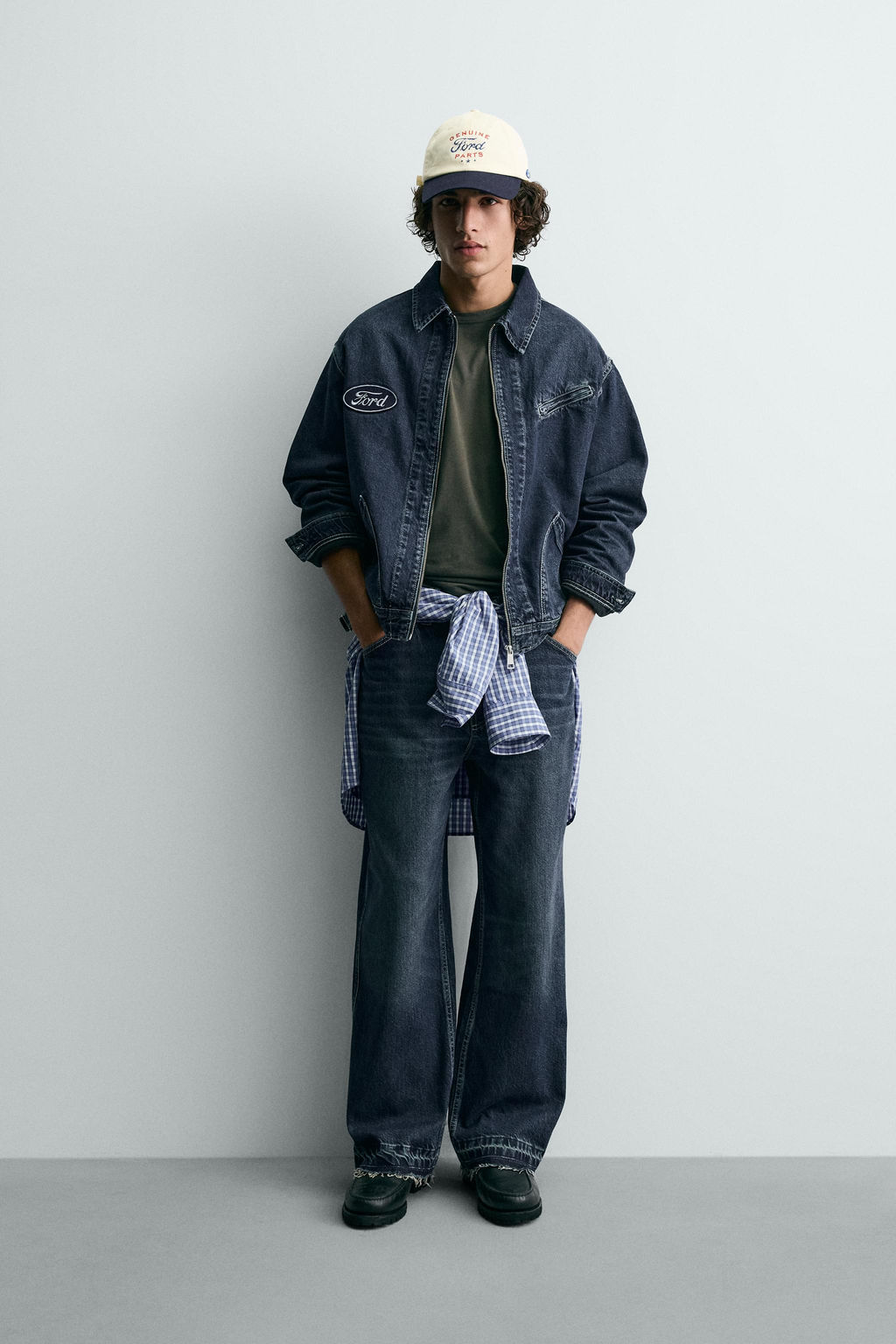FORD  PATCH DENIM JACKET - Zara фото 9
