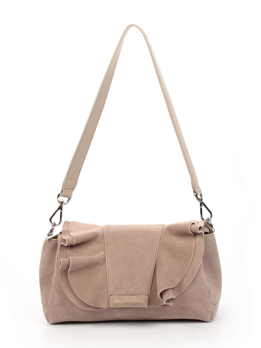 LACCOMA сумка АУ4805-М-бежевый натуральная замша хлопок