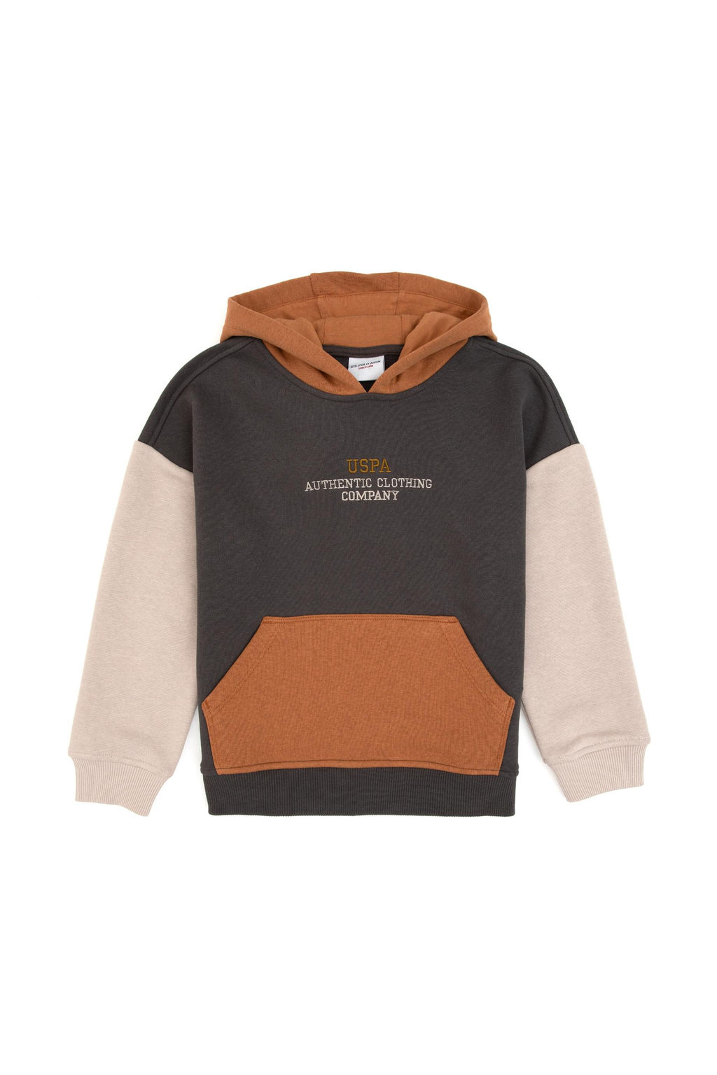 Erkek _ocuk Gri Kap__onlu Sweatshirt - U.s. polo assn фото 2