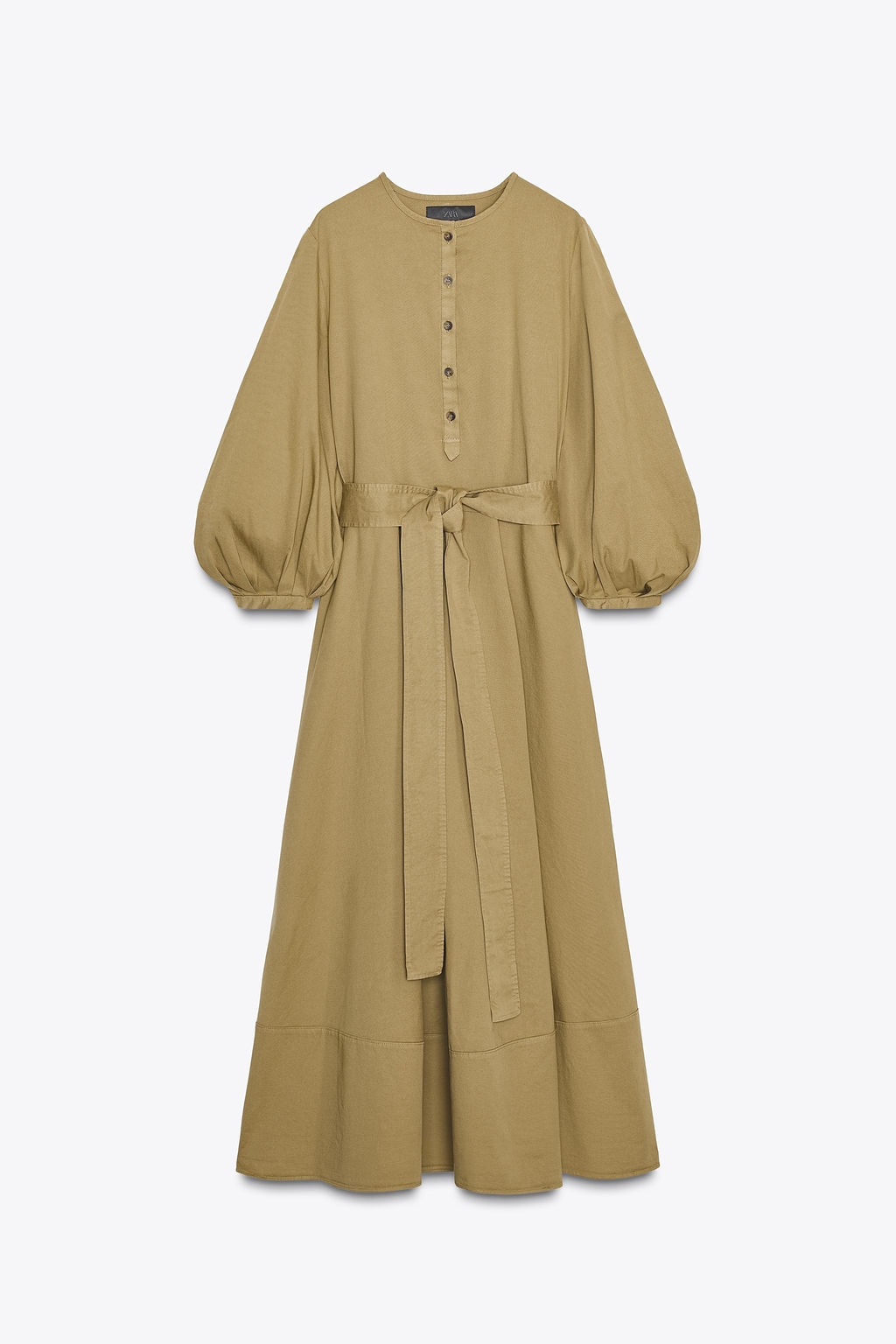 ZW COLLECTION BELTED SHIRT DRESS - Zara фото 7