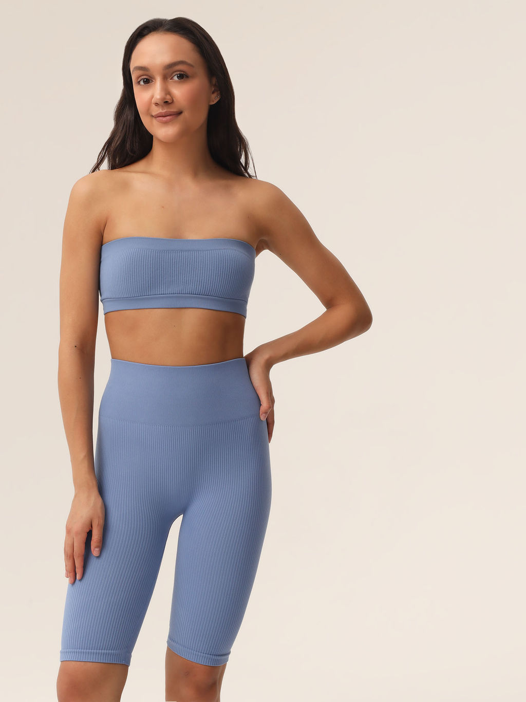 Топ-бандо в рубчик - My фото 19