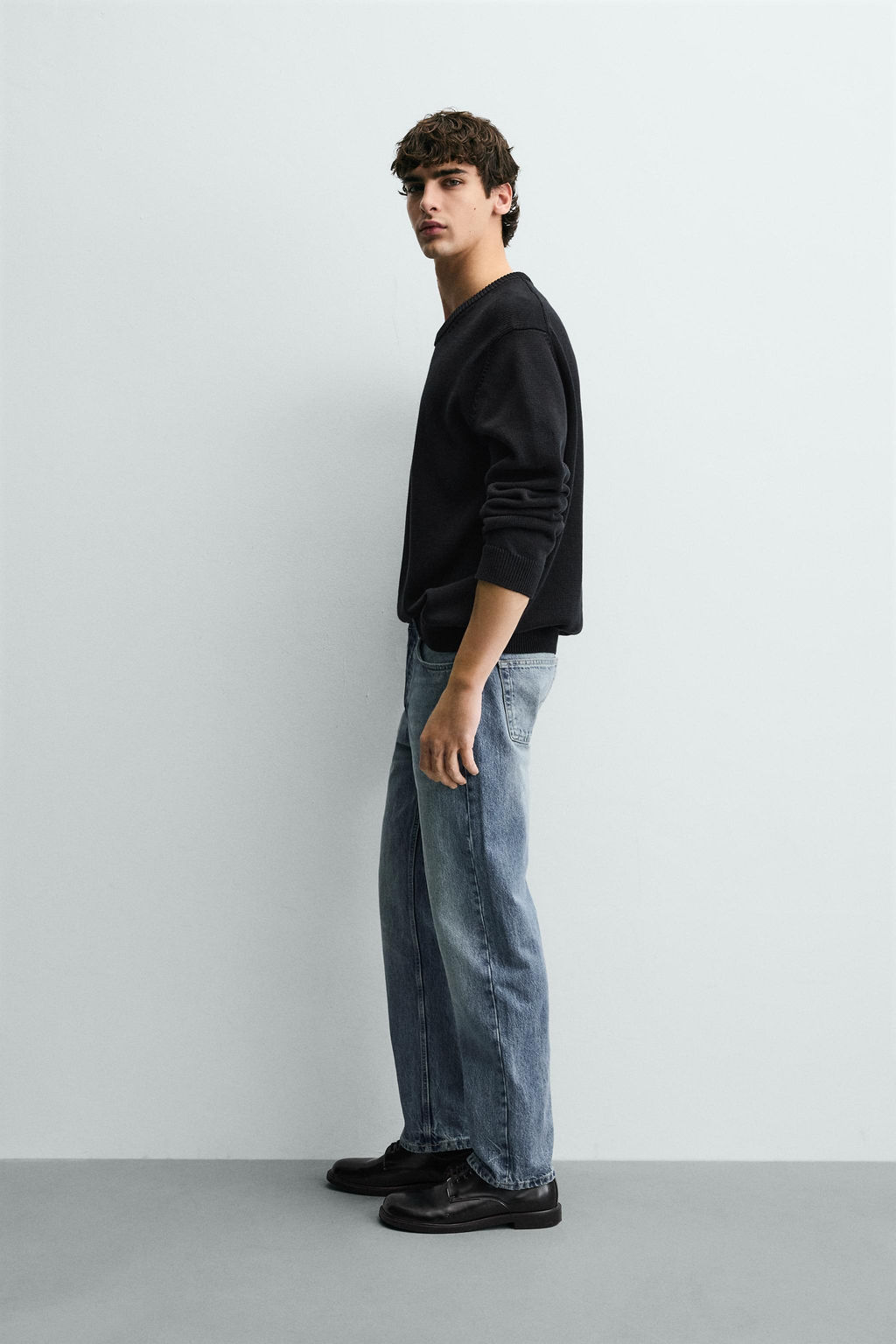 JEANS REGULAR FIT / Azul medio - Zara фото 4