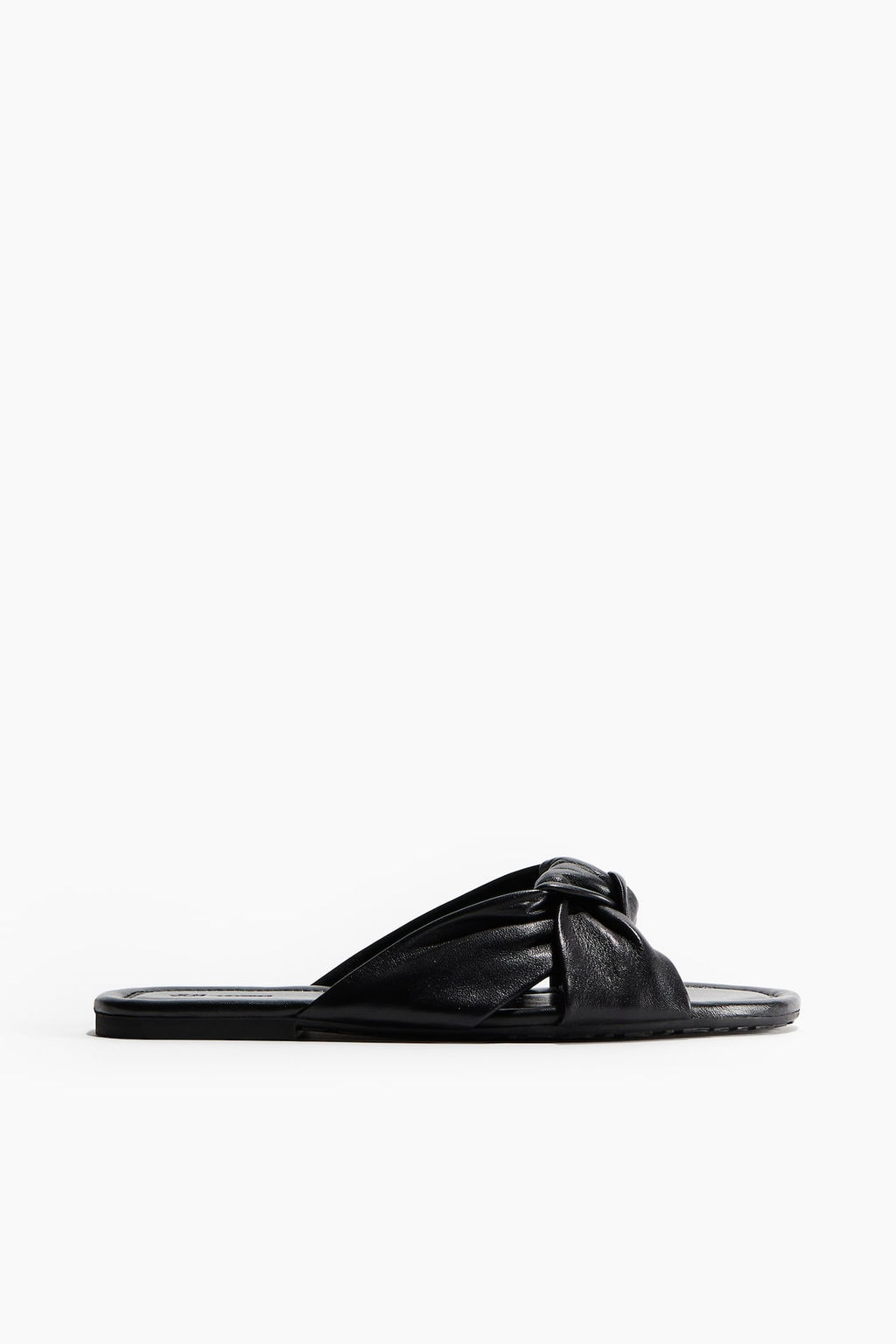Sandalias de piel con nudo decorativo - H&m фото 2
