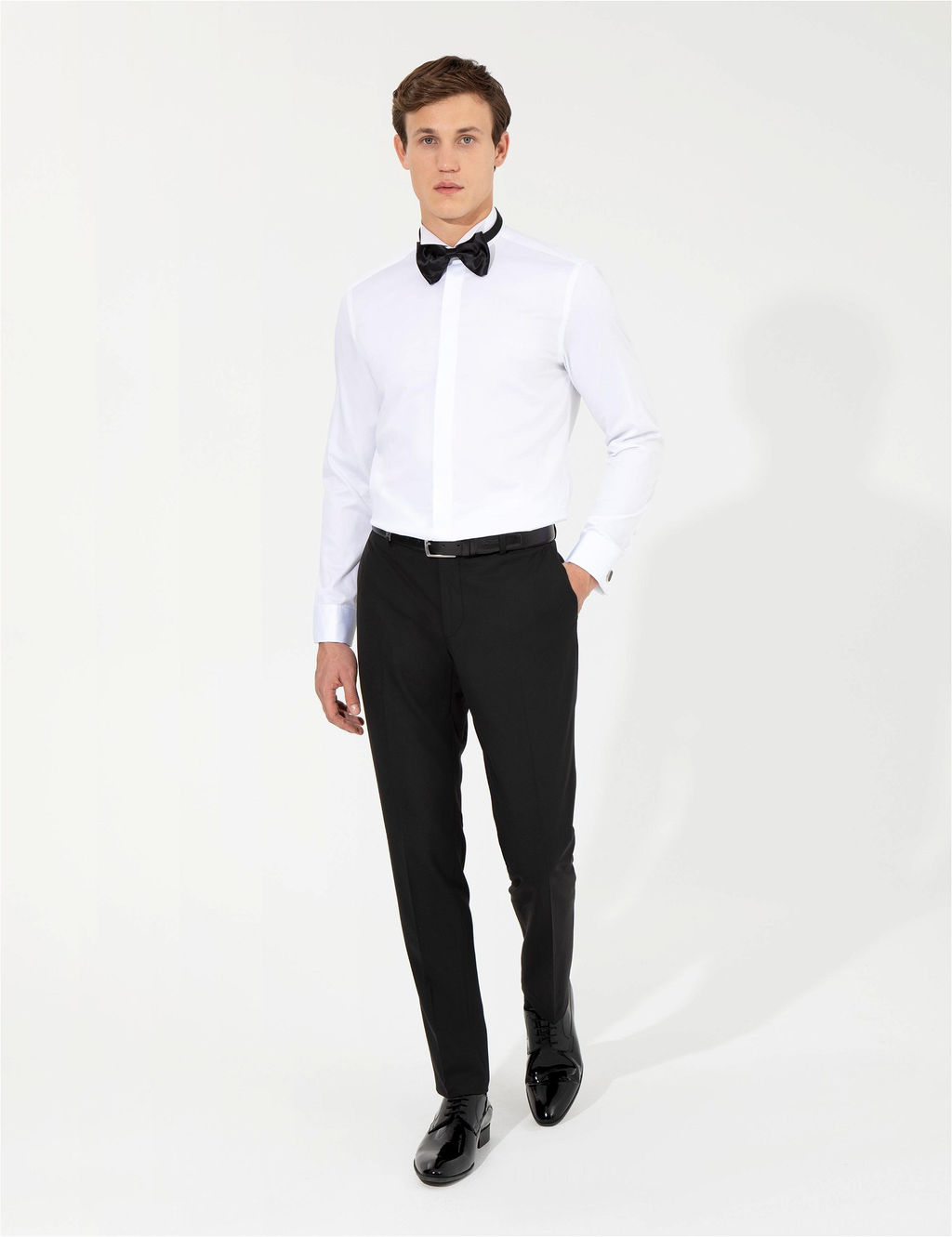 Beyaz Slim Fit Smokin G_mlek - Pierre cardin фото 4