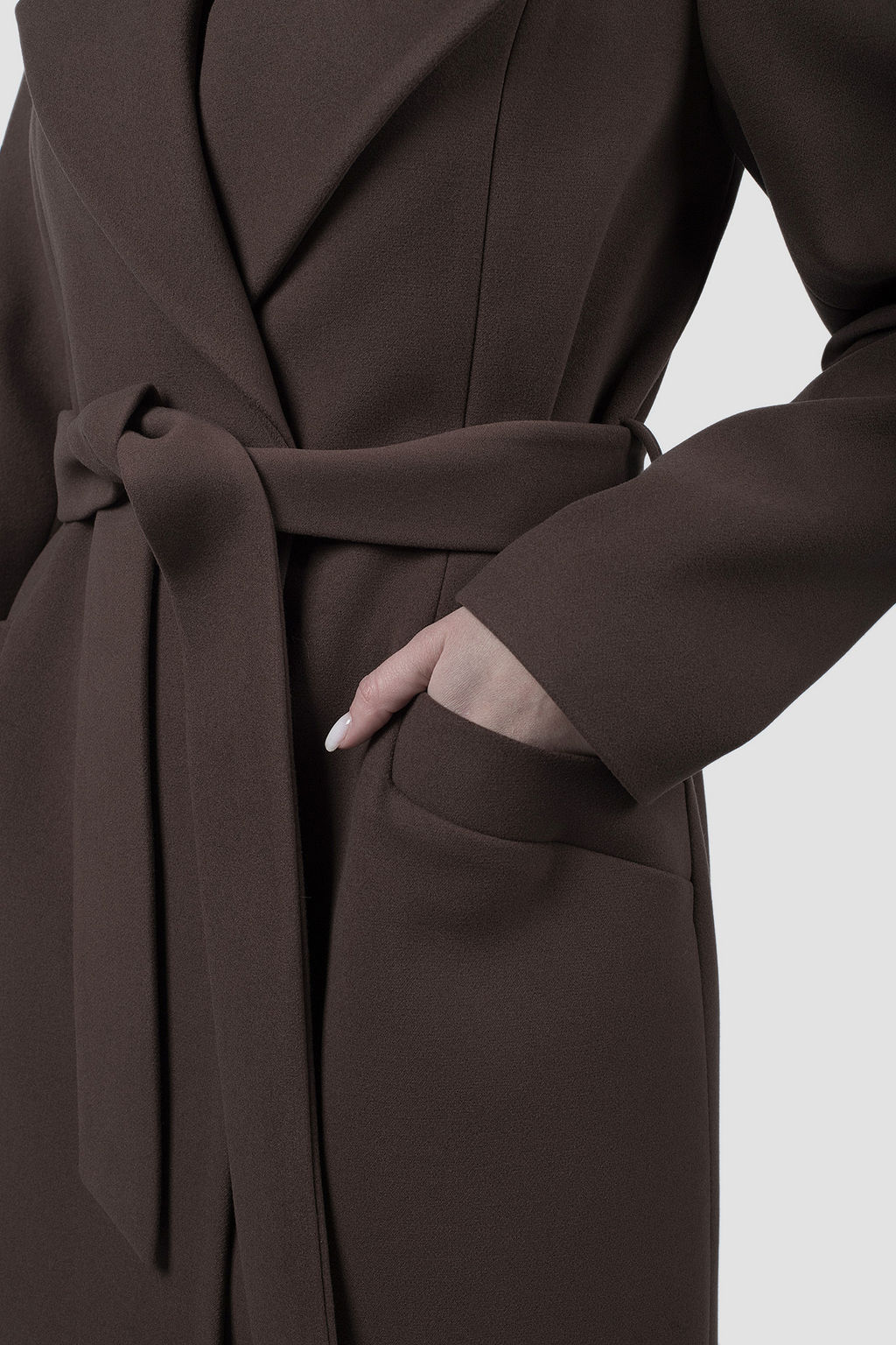 Пальто демисезонное (пояс)