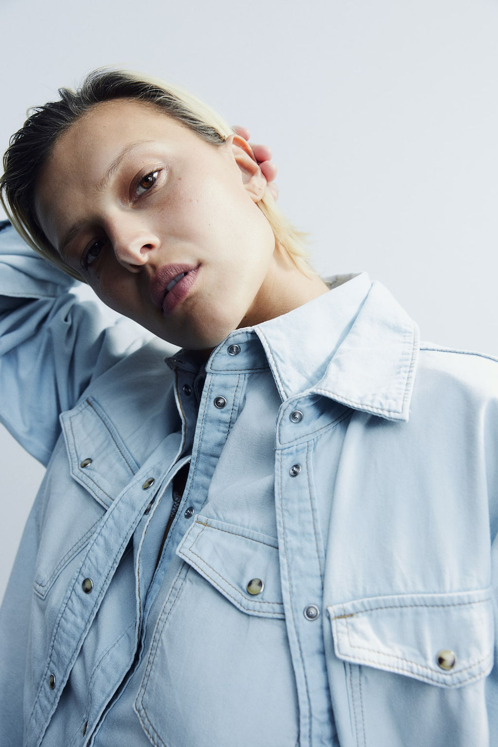 Camisa denim - H&m фото 2