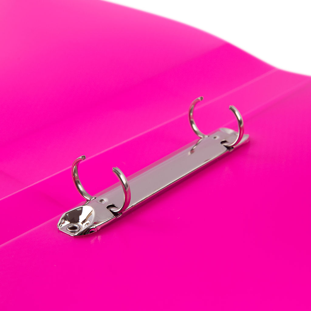 Expert Complete PRISMA NEON Папка на 2 О-кольцах A4 700 мкм 25 мм эффект 3D 4 шт. d - 20 мм розовый EC211300013