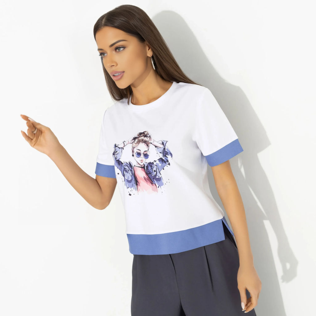 Футболка свободного кроя, Только комплименты (girl) - Charutti фото 2