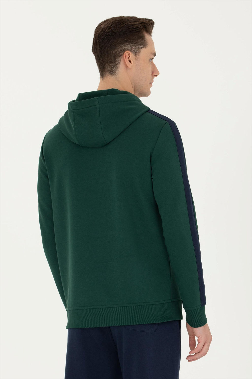 U. S. Polo Assn Мужская зеленая толстовка с капюшоном - U.s. polo assn фото 6