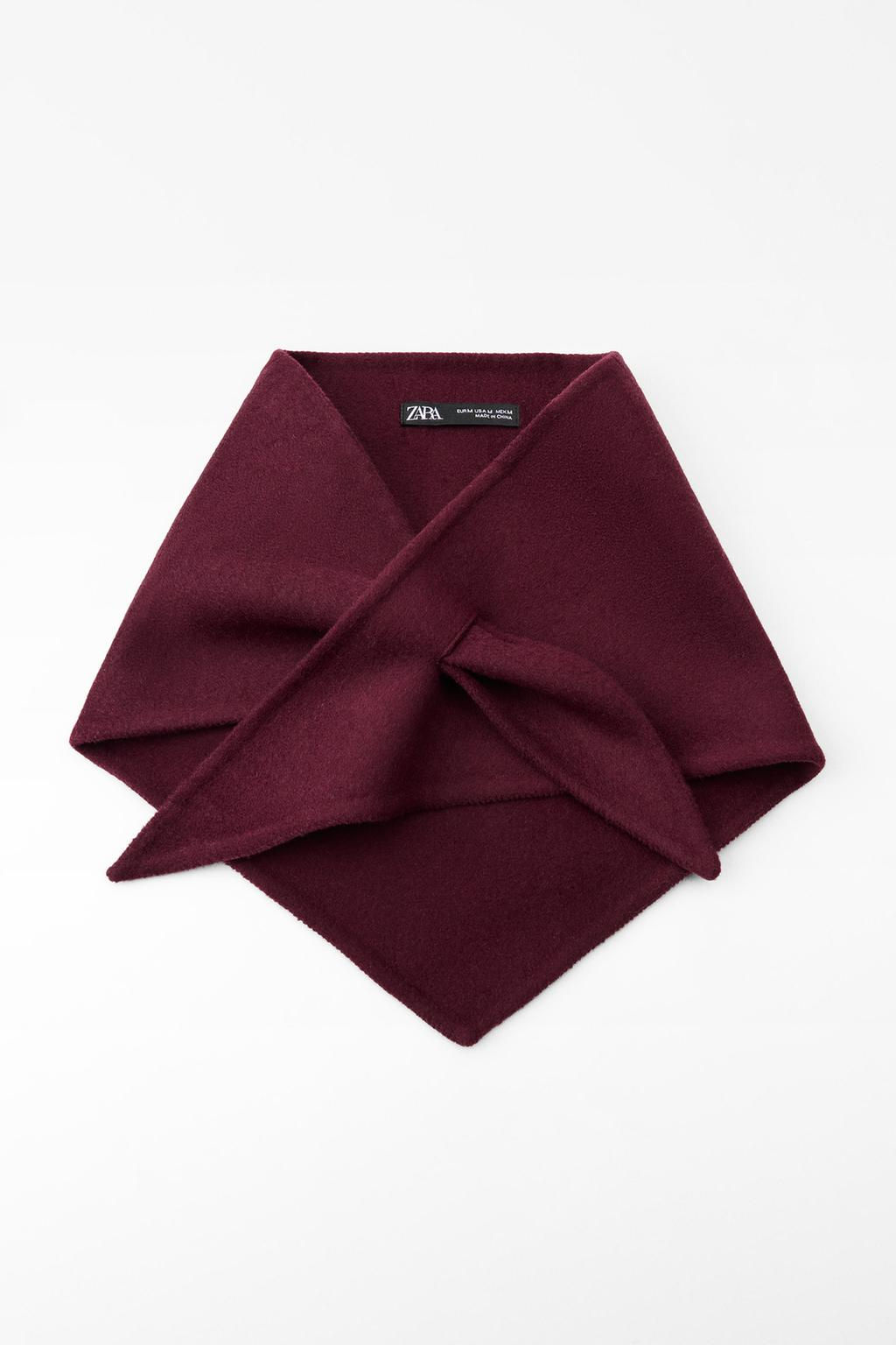 WOOL BANDANA - Zara фото 2