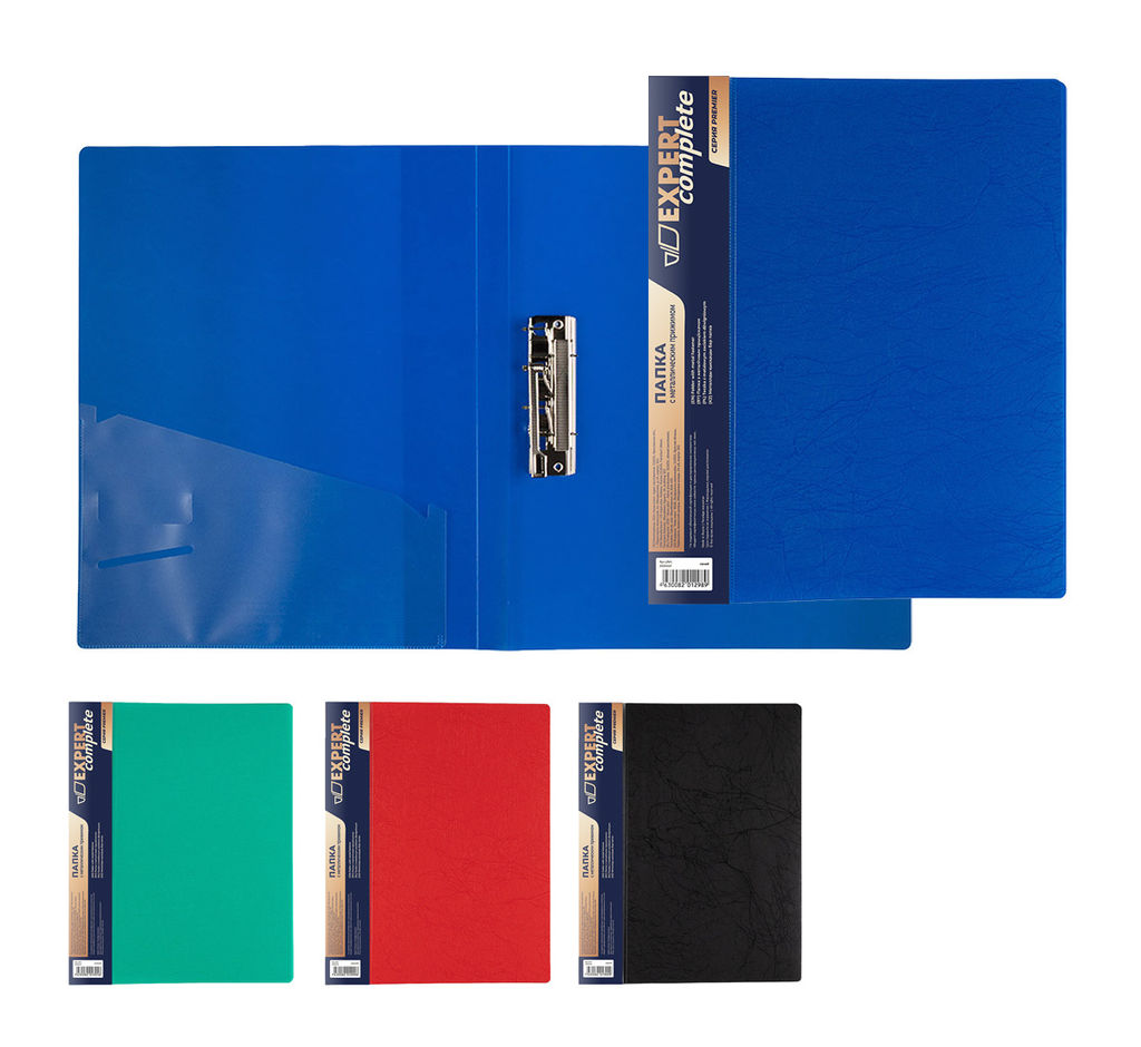 Expert Complete Premier Папка с металлическим прижимом A4 700 мкм 20 мм волокно 6 шт. синий 2205547