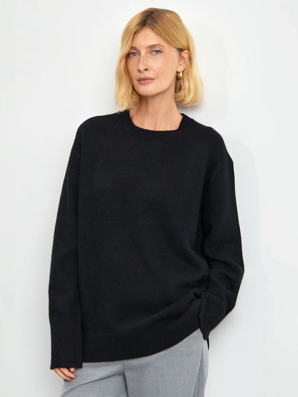 Мягкий джемпер с шерстью и кашемиром - Emka фото 3