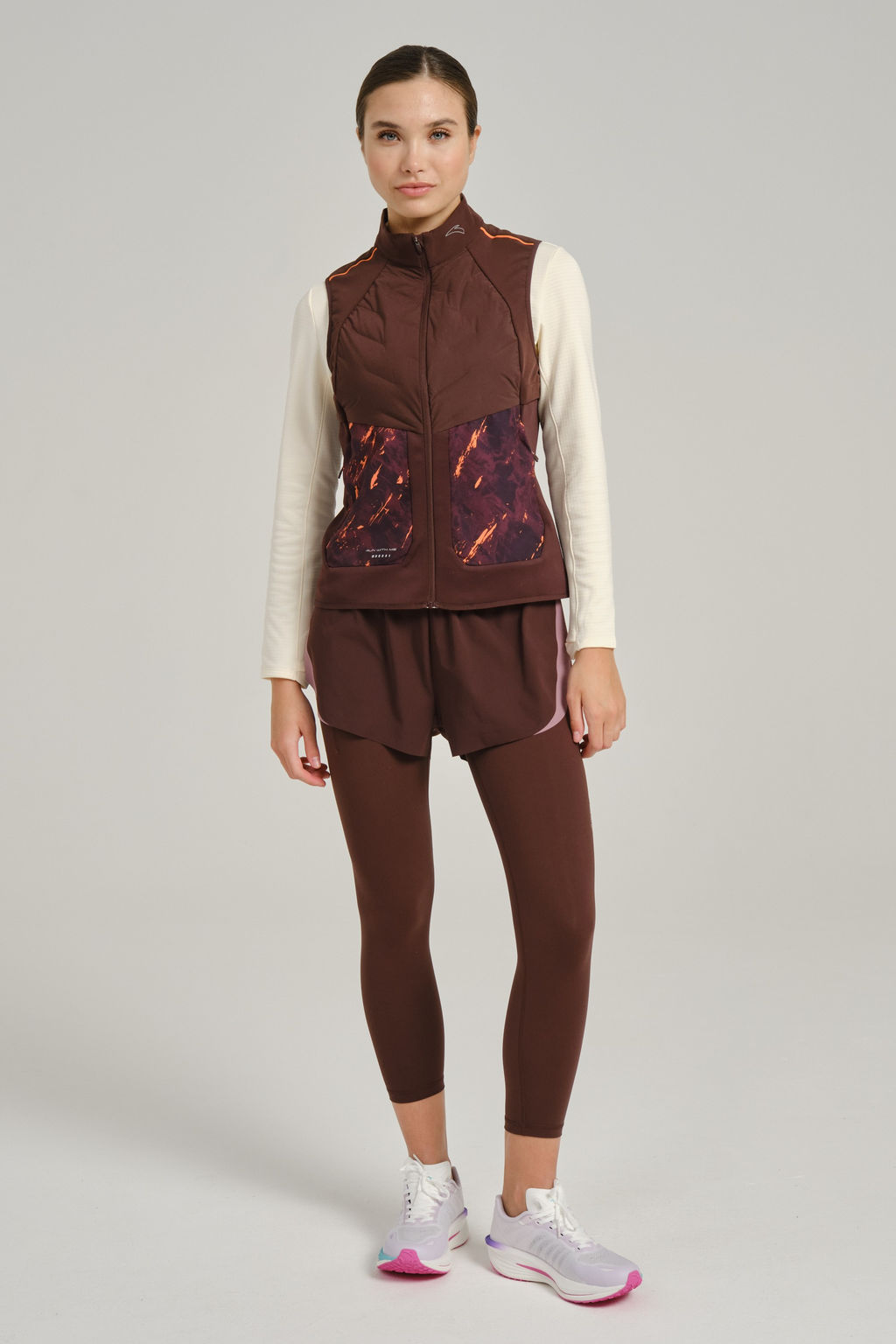 Жилет пуховый Коричневый