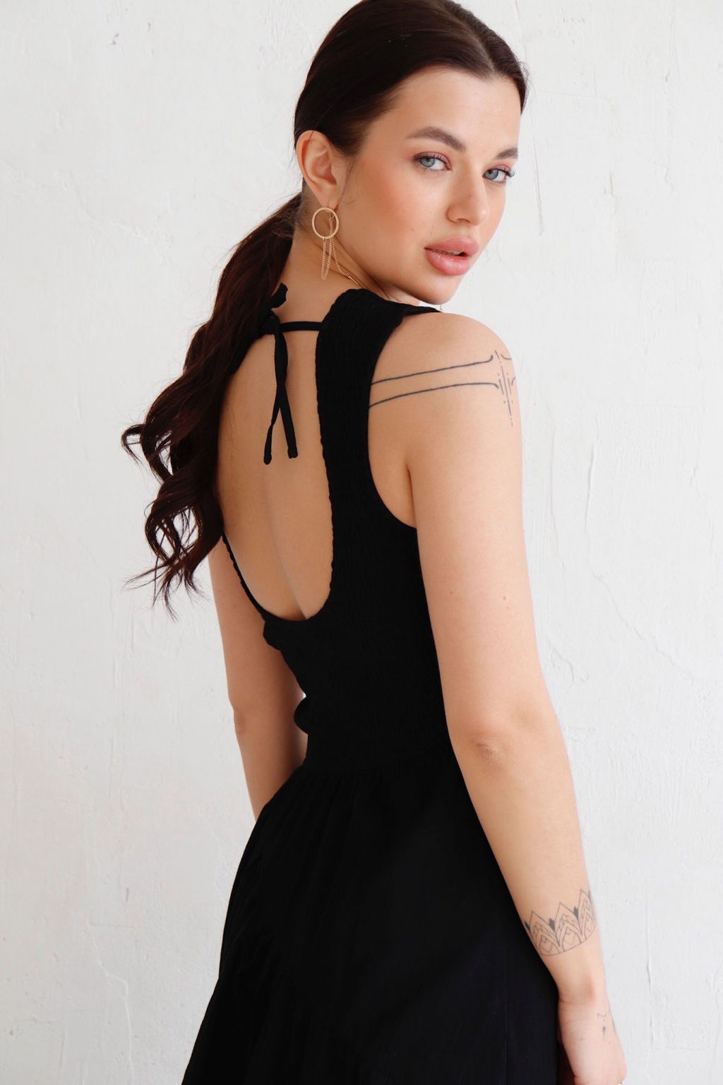 Martichelli Платье чёрное  фото 5