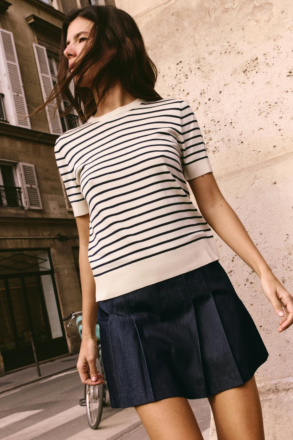STRIPED KNIT TOP - Zara фото 2