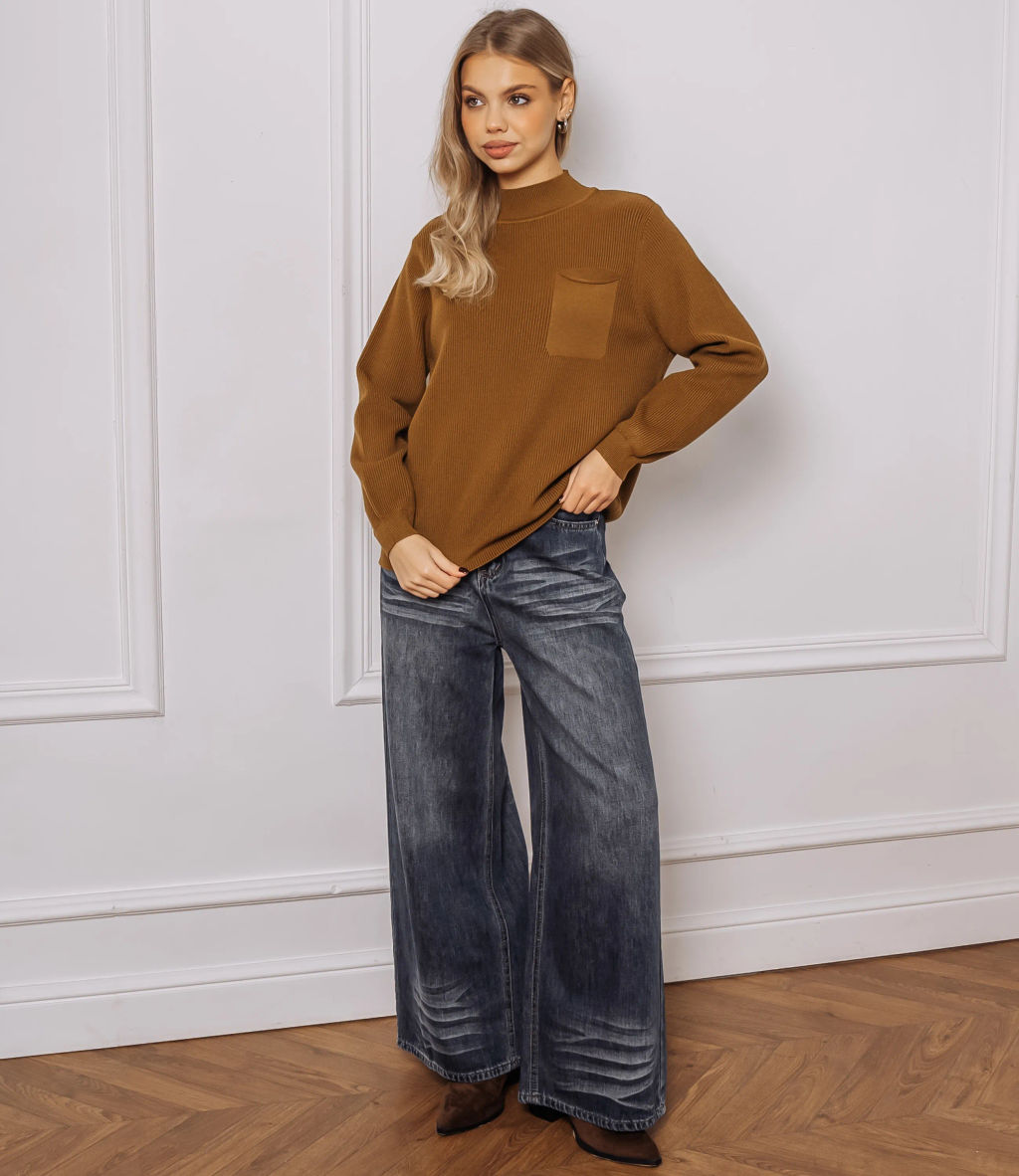 Джемпер #КТ24062, хаки - Dommod фото 3